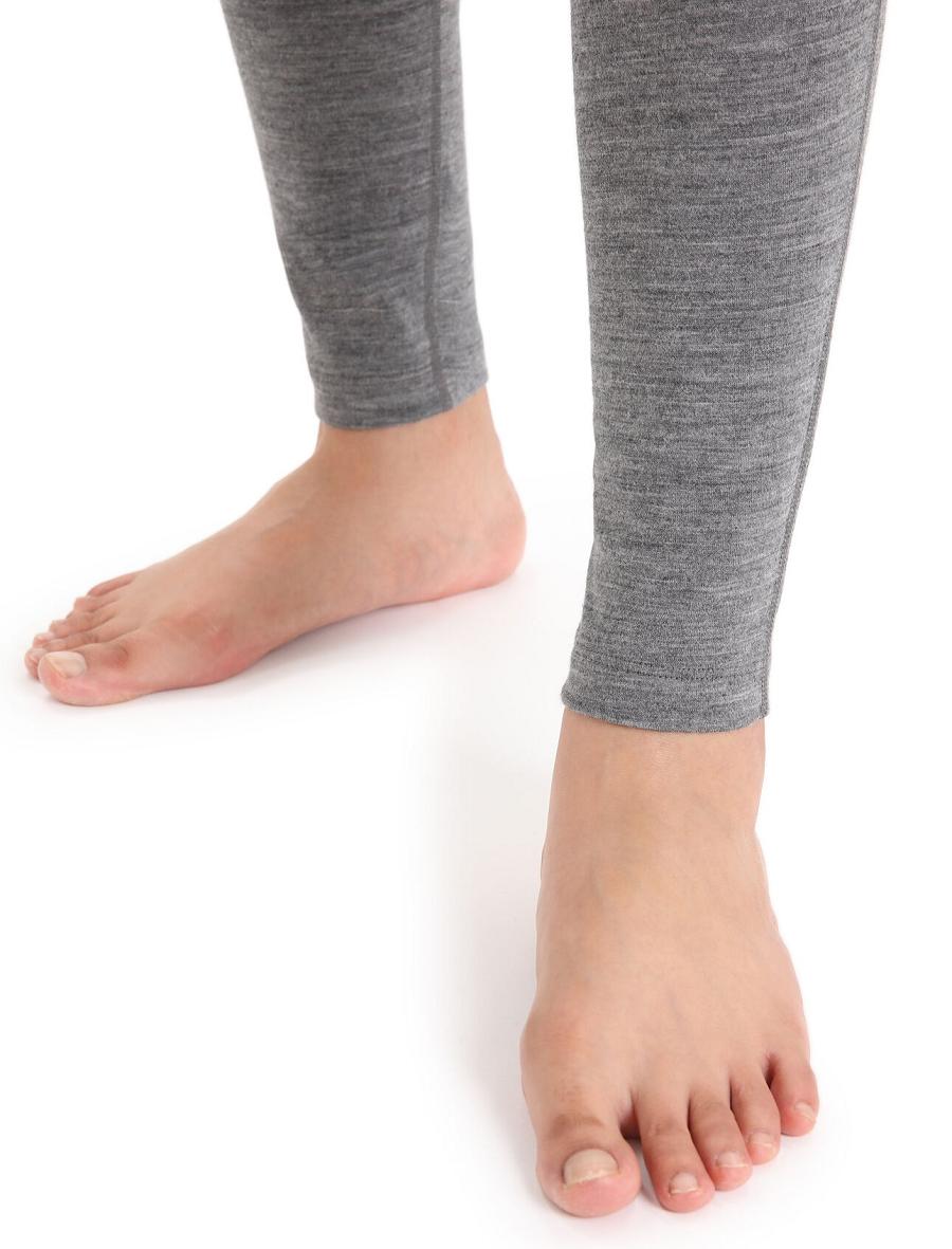 Gritstone Heather Icebreaker Merino 200 Oasis Thermal Women's Leggings | AU 1550MQZA